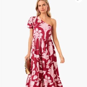 Oliphant One-Shoulder Maxi Dress from Tuckernuck